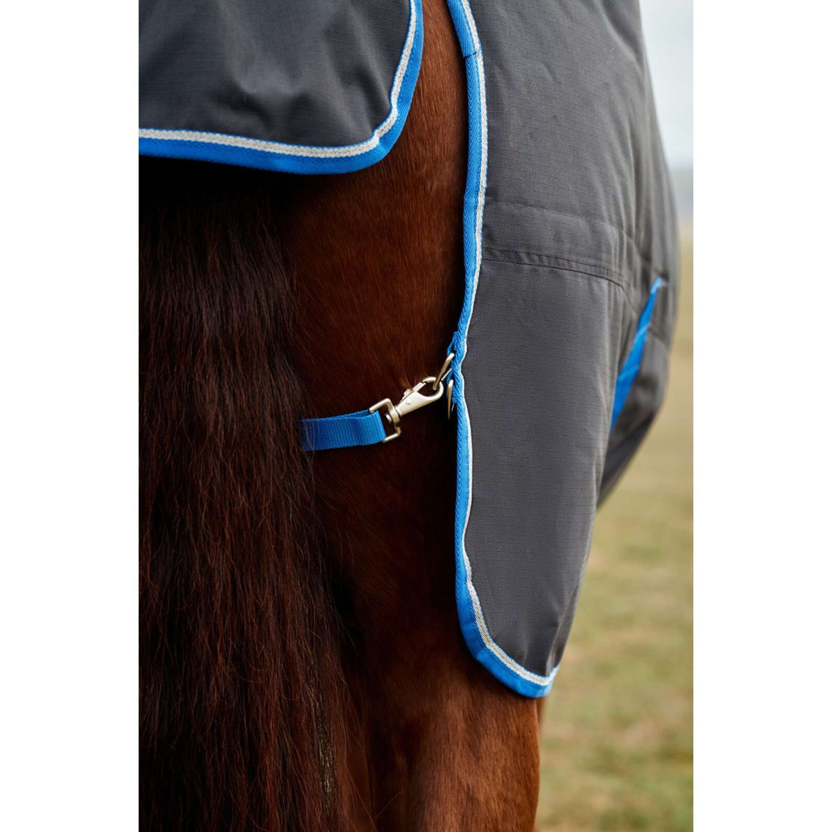Weatherbeeta Comfitec Tyro Turnout Combo Neck 220 g Nero/Cobalto