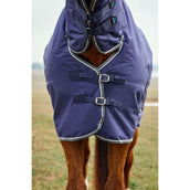 Weatherbeeta Comfitec Tyro Turnout Combo Neck 220 g Blu marino/Carbone