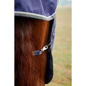 Weatherbeeta Comfitec Tyro Turnout Combo Neck 220 g Blu marino/Carbone