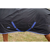 Weatherbeeta Comfitec Tyro Turnout Standard Neck 220 g Nero/Cobalto
