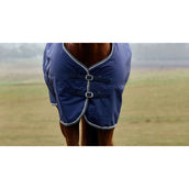 Weatherbeeta Comfitec Tyro Turnout Standard Neck 220 g Blu marino/Carbone