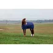 Weatherbeeta Comfitec Tyro Turnout Standard Neck 220 g Blu marino/Carbone