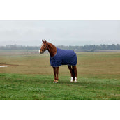 Weatherbeeta Comfitec Tyro Turnout Standard Neck 220 g Blu marino/Carbone