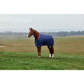 Weatherbeeta Comfitec Tyro Turnout Standard Neck 220 g Blu marino/Carbone
