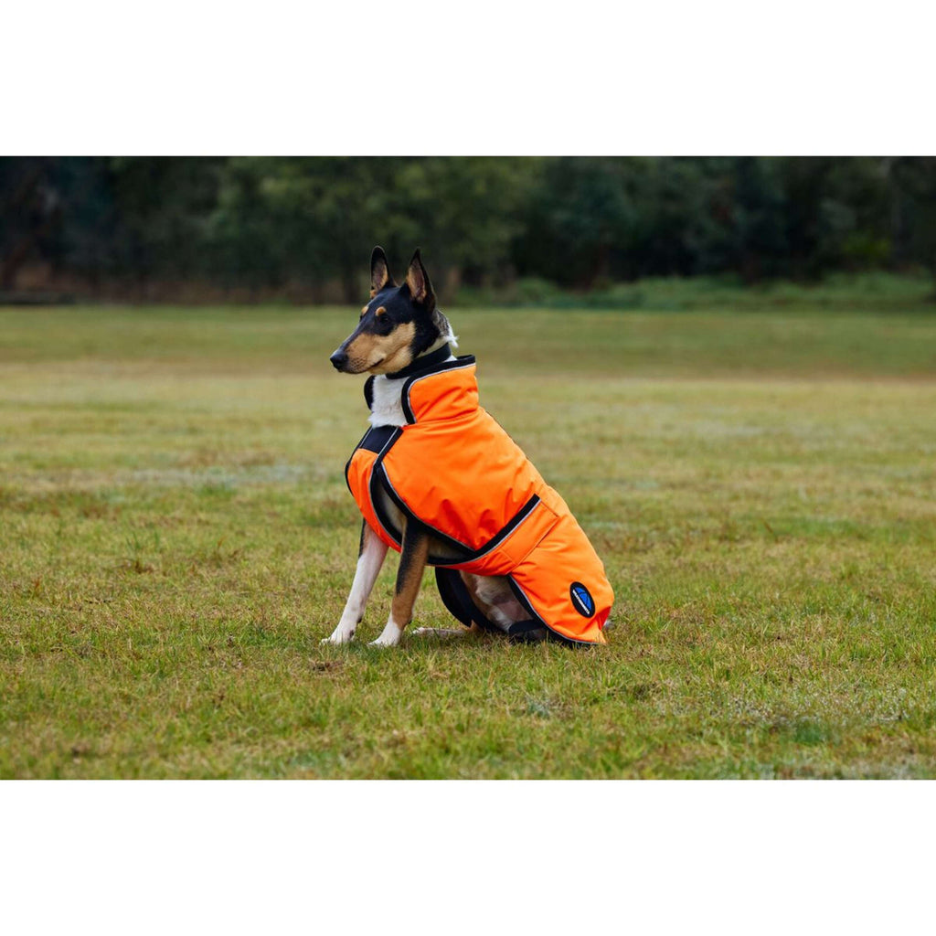 WeatherBeeta Coperta per Cani ComFiTec Reflective 300D Deluxe Showerproof Arancia
