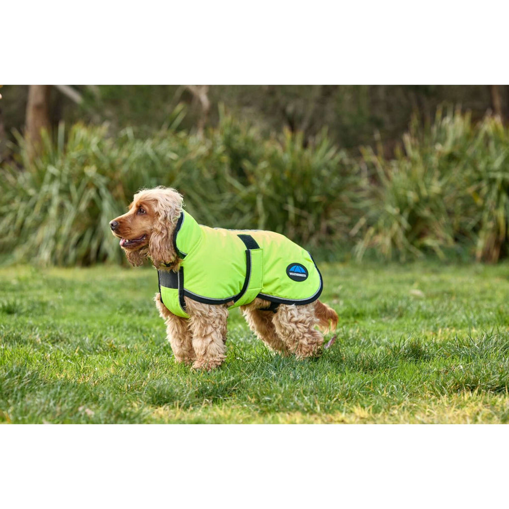 WeatherBeeta Coperta per Cani ComFiTec Reflective 300D Deluxe Showerproof Giallo