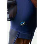 WeatherBeeta Maschera per Mosche ComFiTec Luxe Stretch con Orecchie e Naso Blu marino/nero