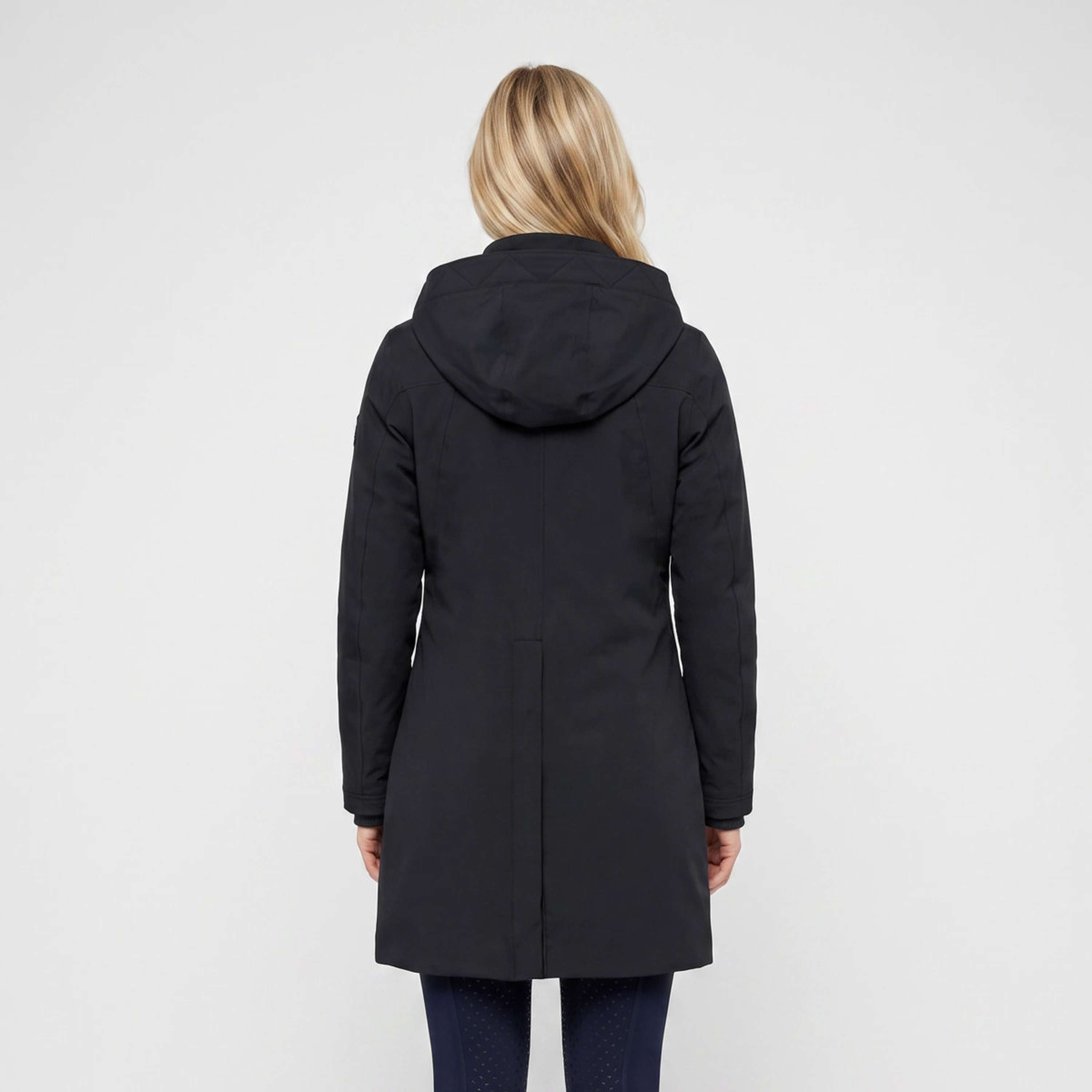 WeatherBeeta Cappotto Lungo Protect Waterproof Insulated Longline Nero