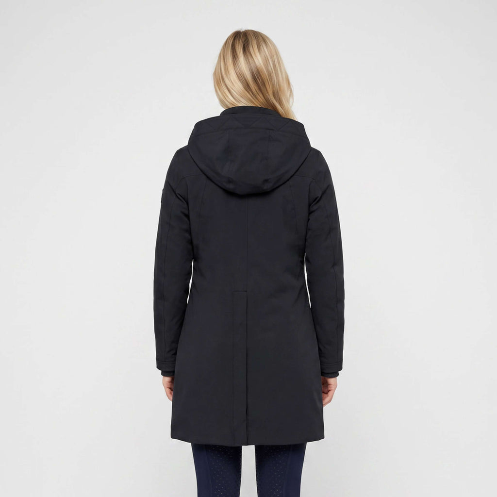 WeatherBeeta Cappotto Lungo Protect Waterproof Insulated Longline Nero