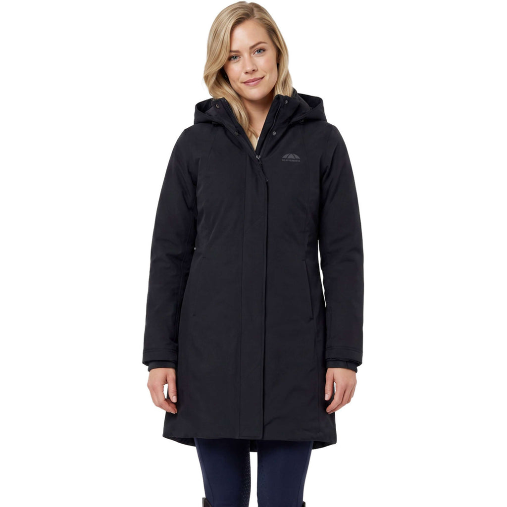 WeatherBeeta Cappotto Lungo Protect Waterproof Insulated Longline Nero