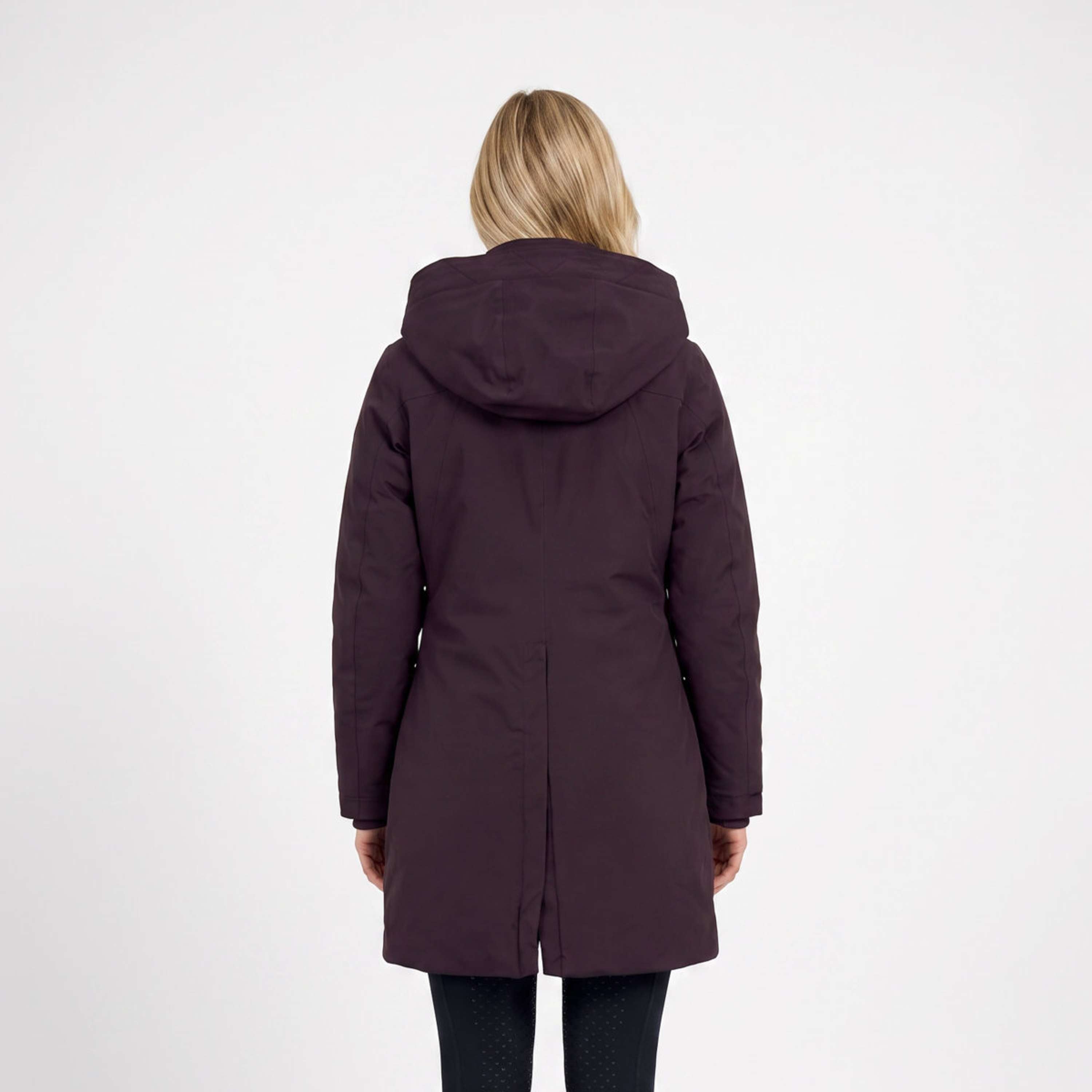 WeatherBeeta Cappotto Lungo Protect Waterproof Insulated Longline Blackberry
