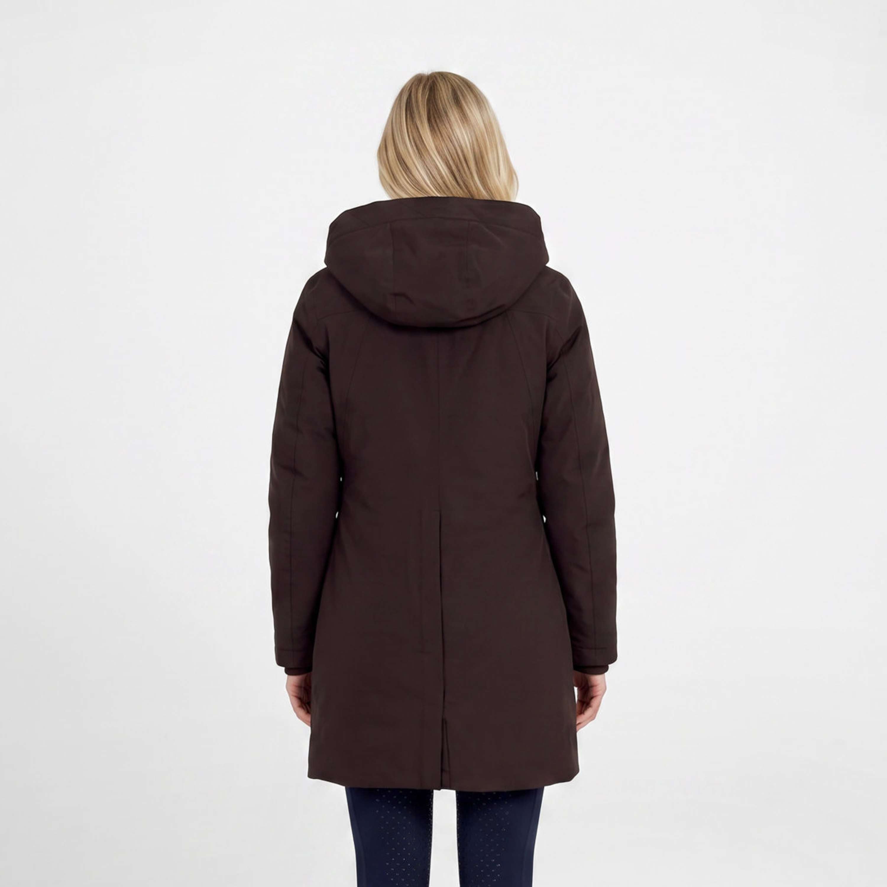WeatherBeeta Cappotto Lungo Protect Waterproof Insulated Longline Espresso