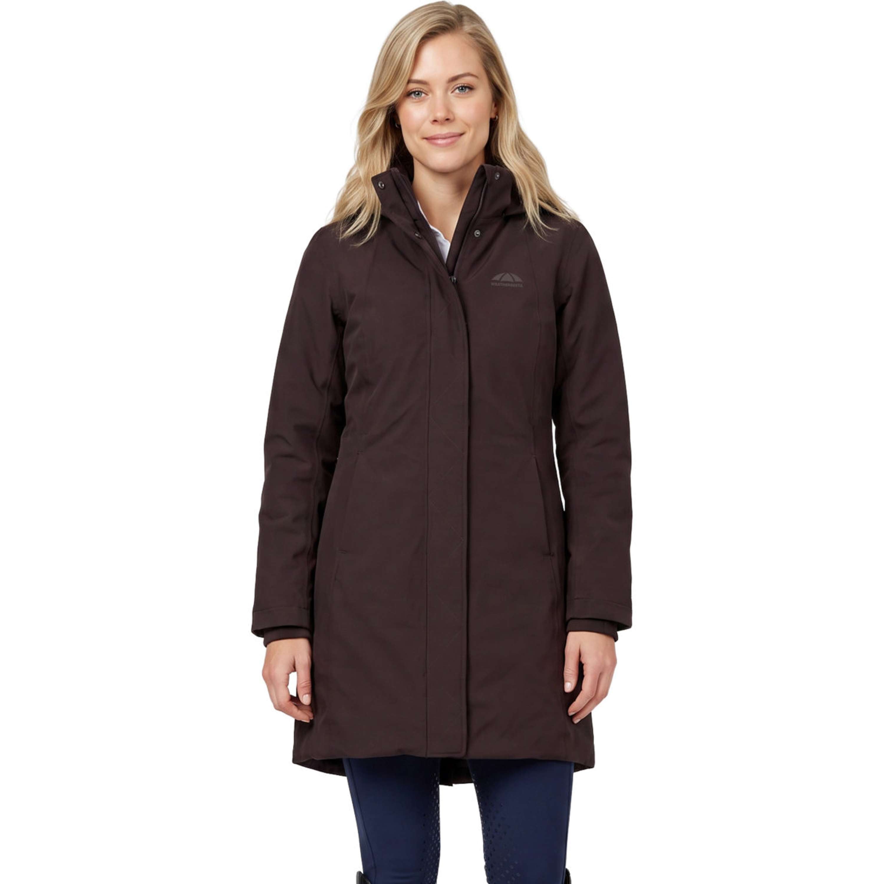 WeatherBeeta Cappotto Lungo Protect Waterproof Insulated Longline Espresso