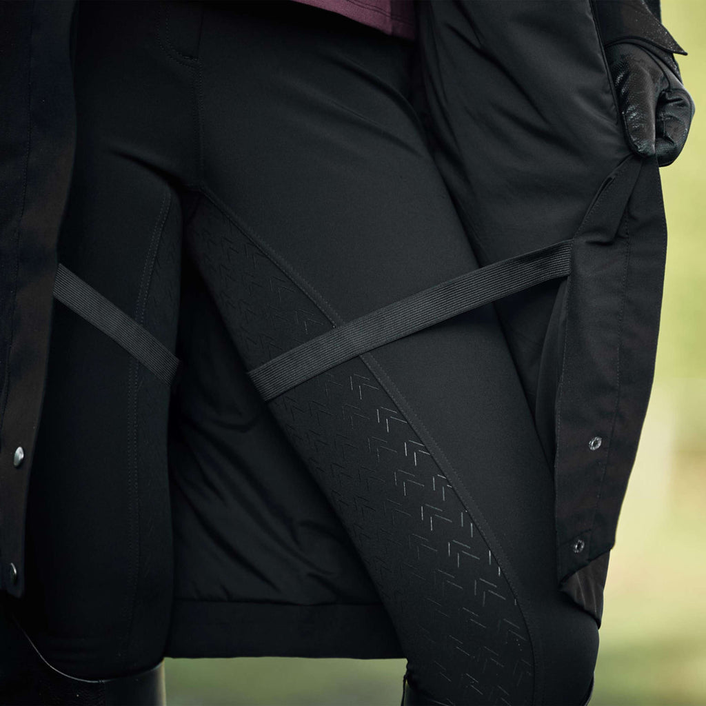 WeatherBeeta Cappotto Lungo Windbreaker Reflective Longline Nero