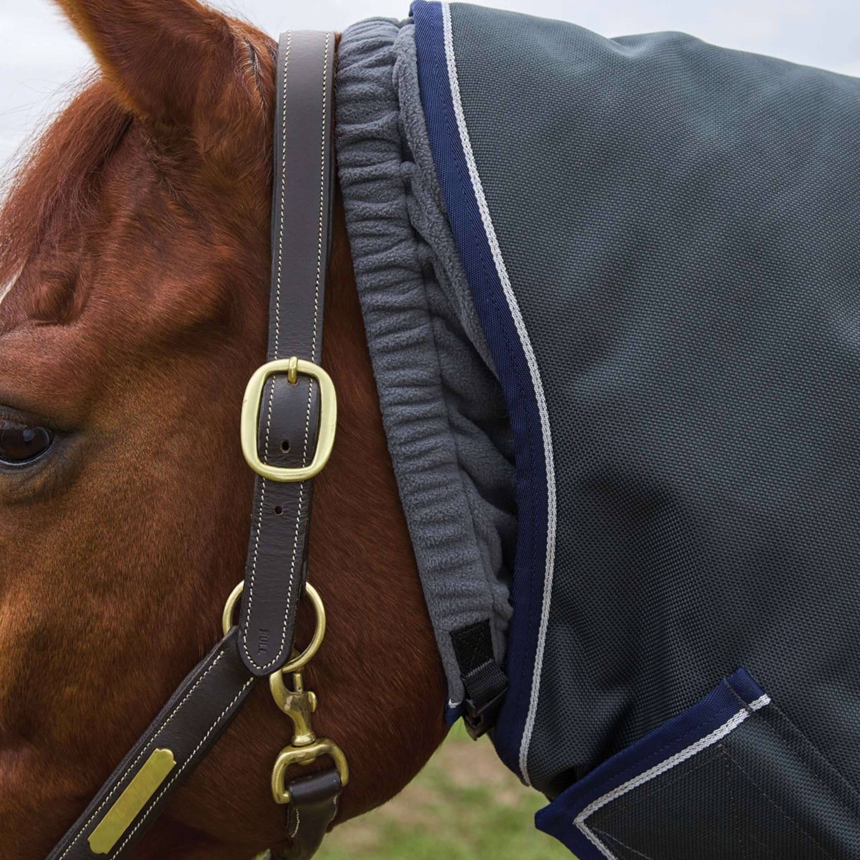 WeatherBeeta ComFiTec Ultra Turnout Neck Cover 220g Carbone