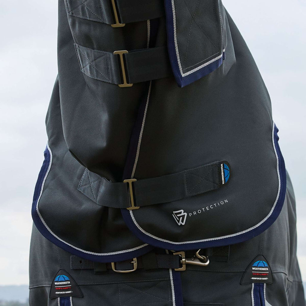WeatherBeeta ComFiTec Ultra Turnout Neck Cover 220g Carbone