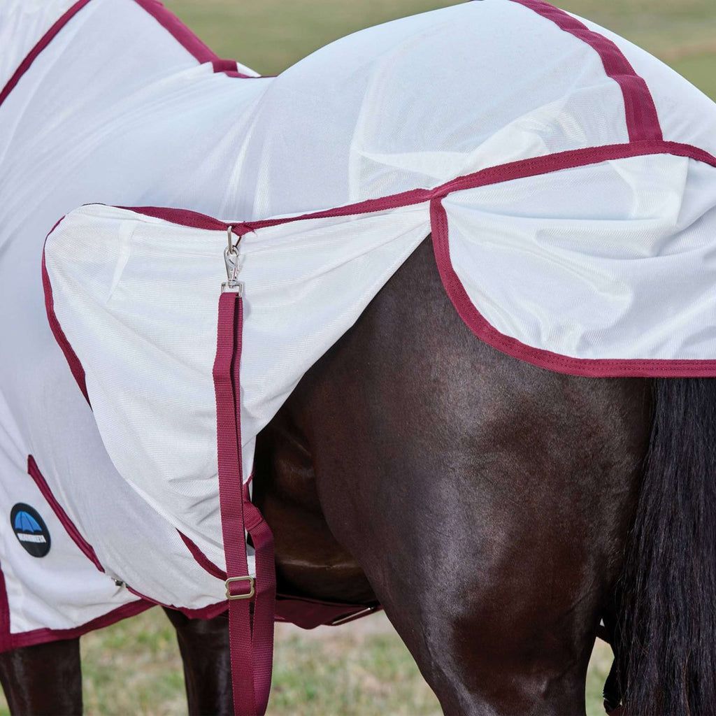 WeatherBeeta Coperta Antimosche ComFiTec Essential Combo Bianco/Borgogna
