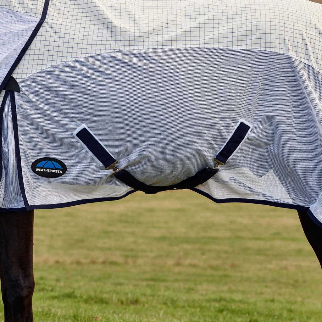 WeatherBeeta Coperta Estiva Airstream Combo Bianco/blu marino