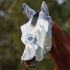 WeatherBeeta Maschera per Mosche ComFiTec Hexi con Orecchie e Naso Argento
