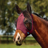WeatherBeeta Maschera per Mosche ComFiTec Deluxe Stretch con Orecchie Borgogna/Nero