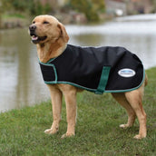 Weatherbeeta Cappotto per Cane Green-Tec Nero/verde bottiglia