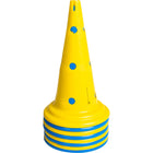 Waldhausen Pedine XL Set di 8 Blu/Giallo