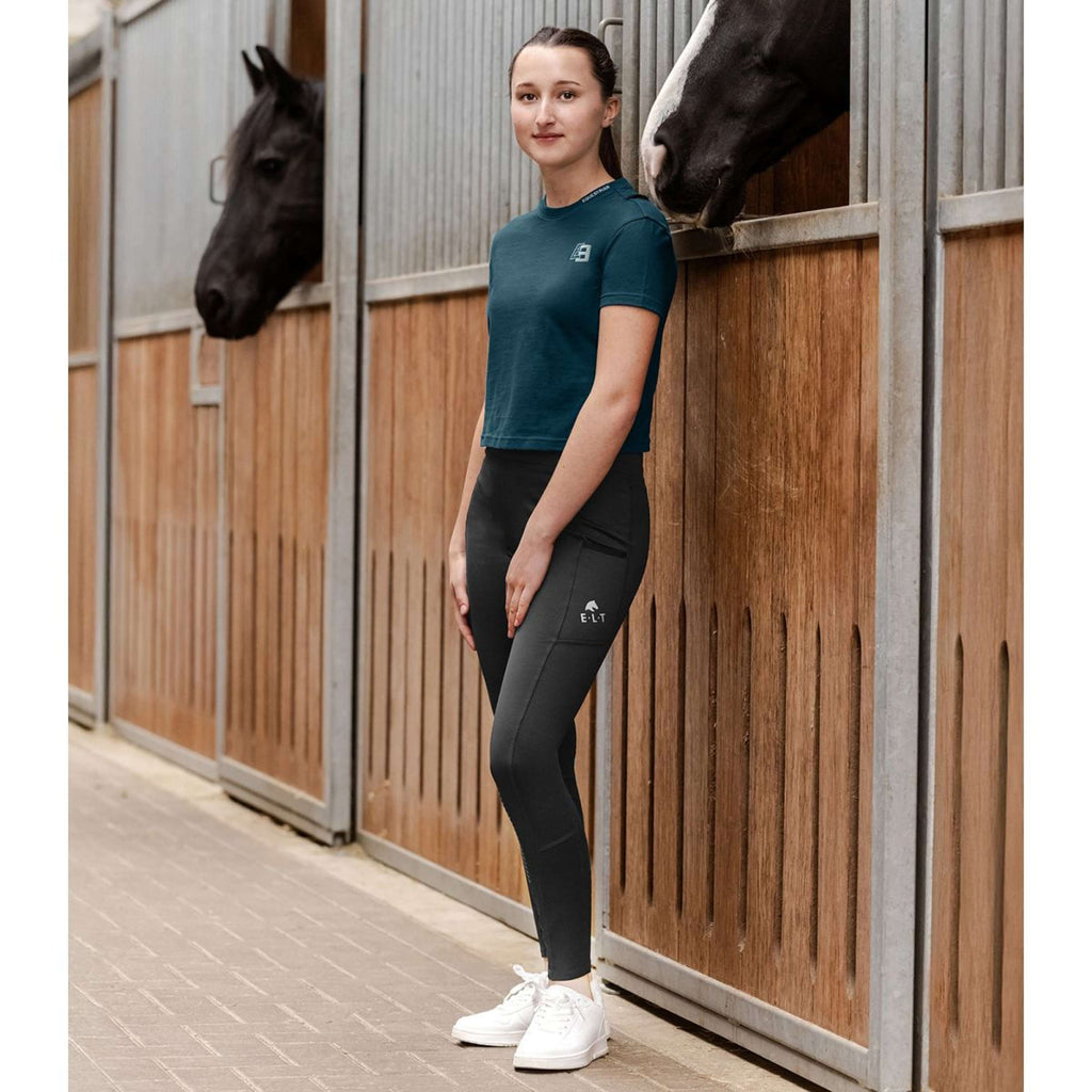 ELT Leggings da Equitazione Ella Nero