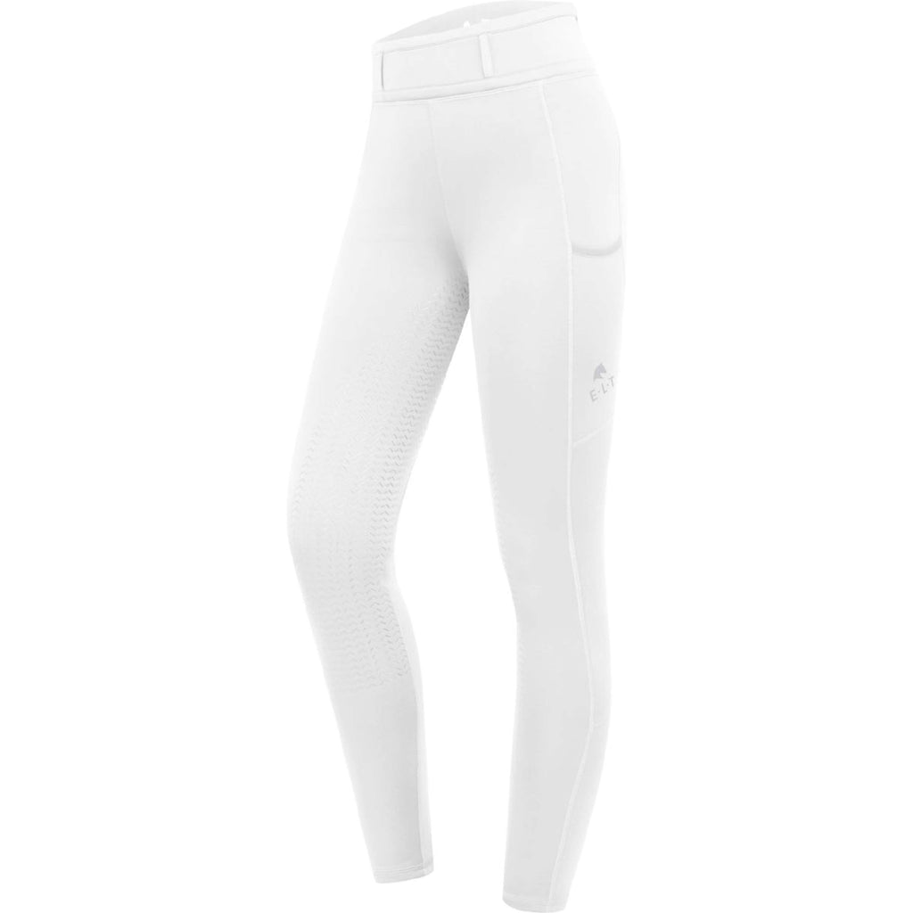 ELT Leggings da Equitazione Ella Bianco