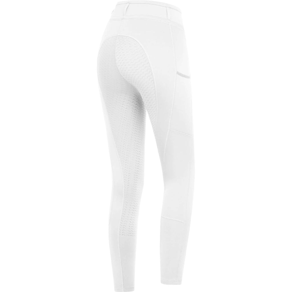 ELT Leggings da Equitazione Ella Bianco