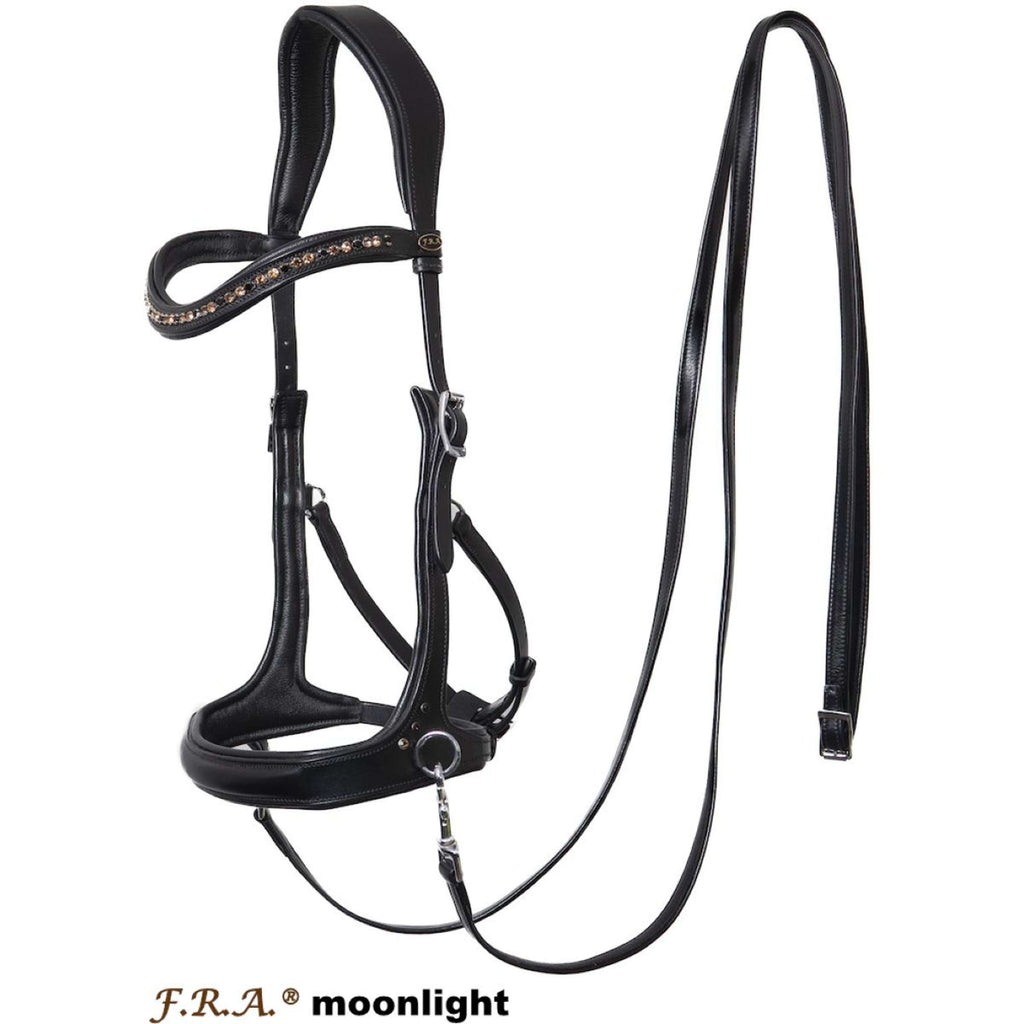 F.R.A. Briglia senza Morso Moonlight Nero