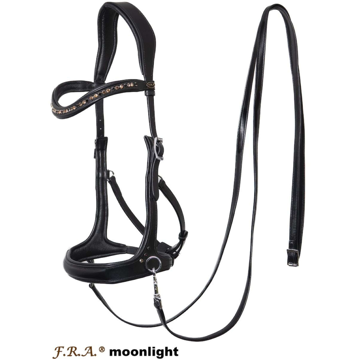 F.R.A. Briglia senza Morso Moonlight Nero