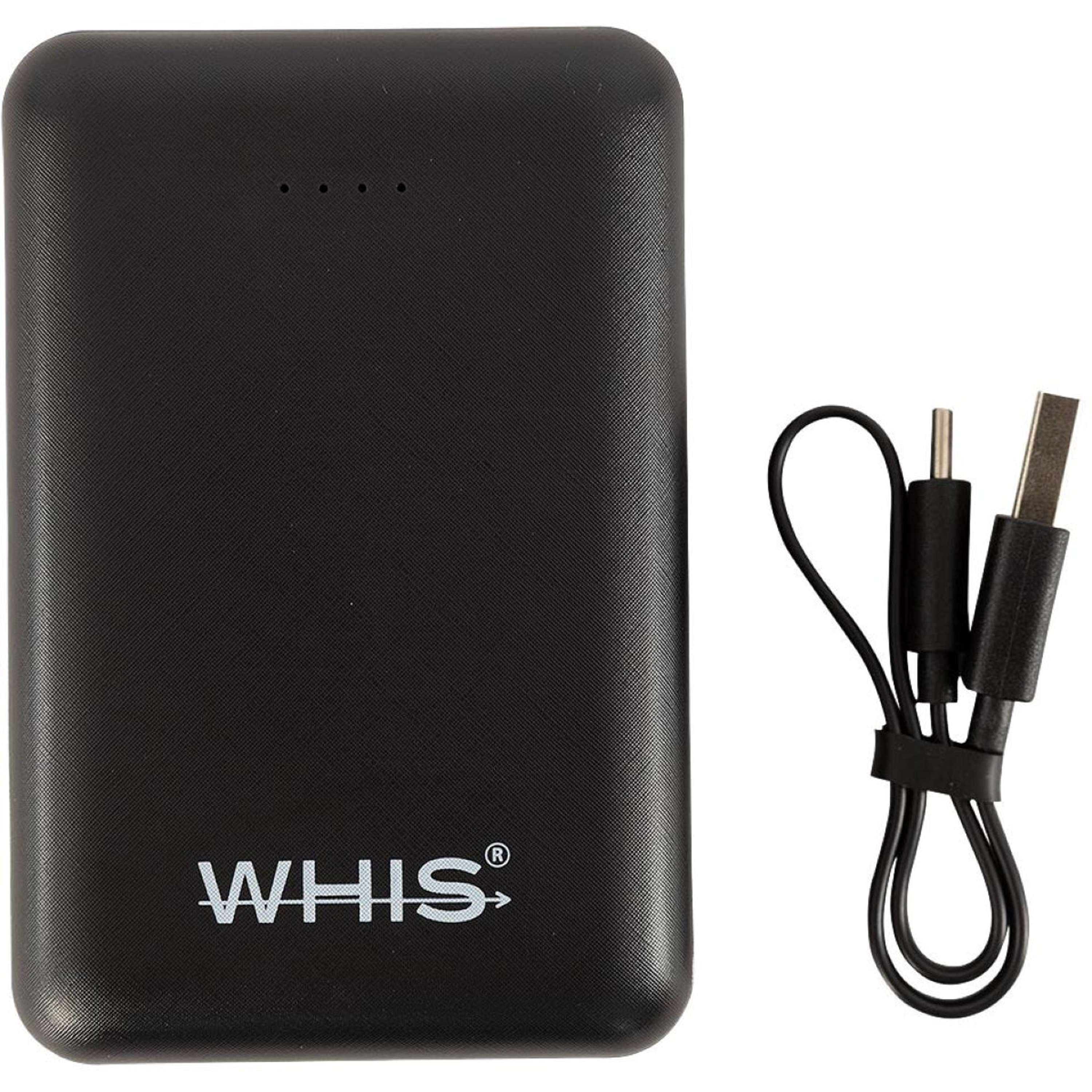 WHIS Banca di potere Fast Charge Nero