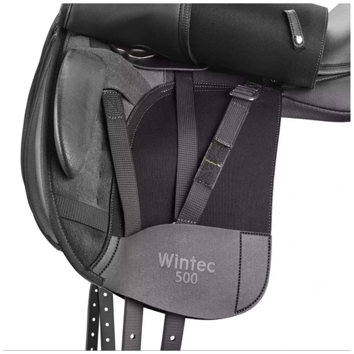 Wintec Sella da Dressage 500 Medium Hart Nero