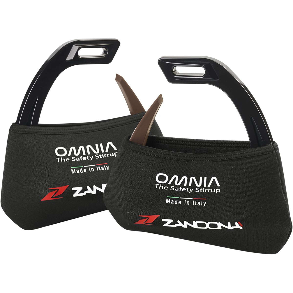 Zandona Copri staffe Omnia Neoprene Nero